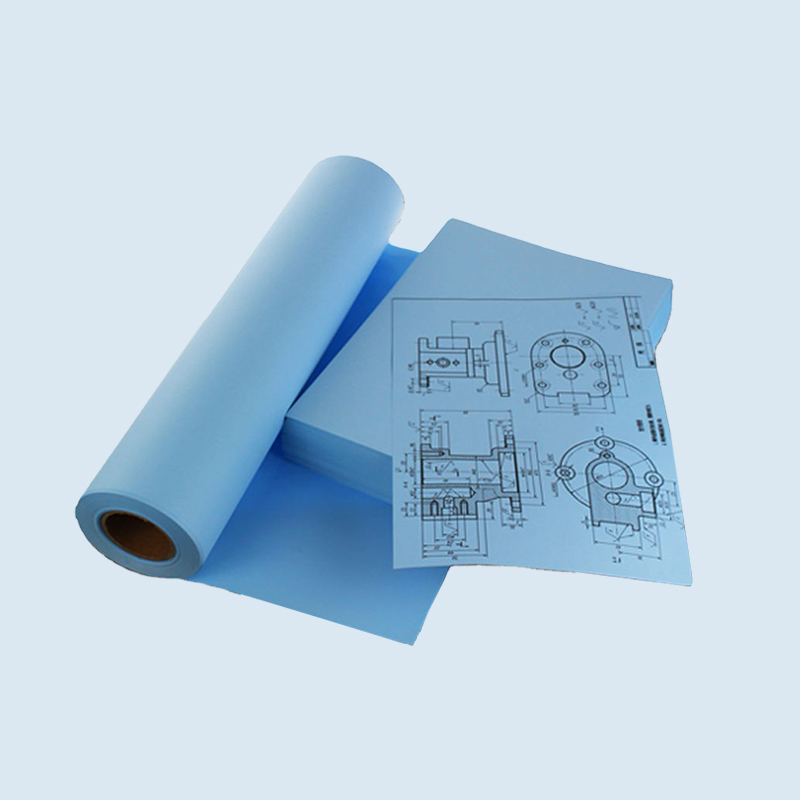 Luz - único papel de plotador azul tomado partido azul 80g do Cad 915mm*80mmm*80m